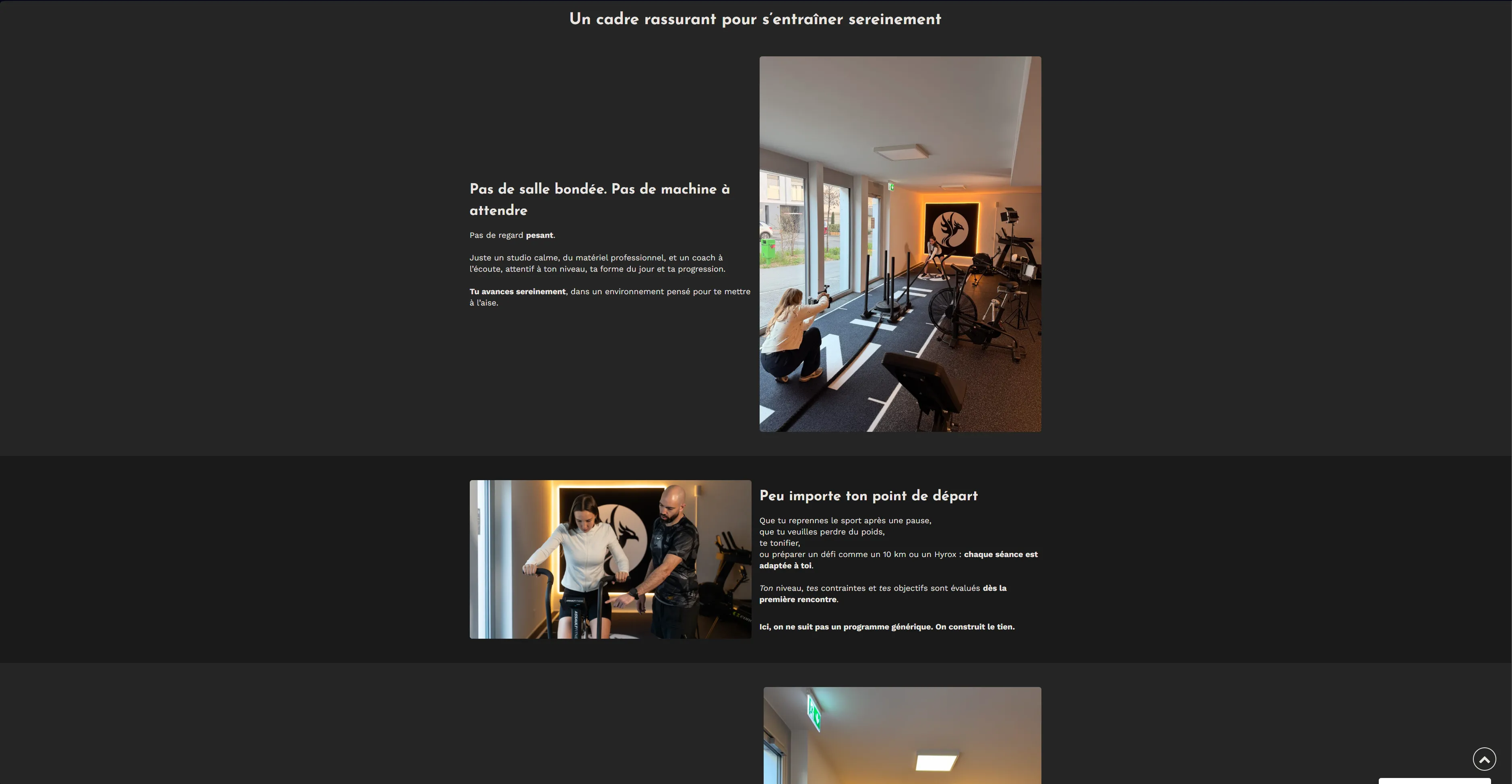 In-studio coaching — Vevey