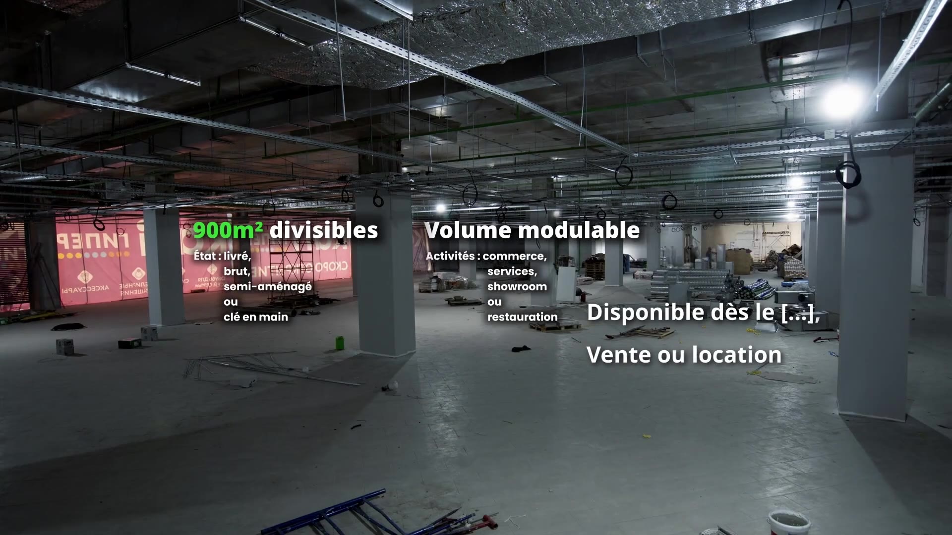 Aperçu du tournage aérien
